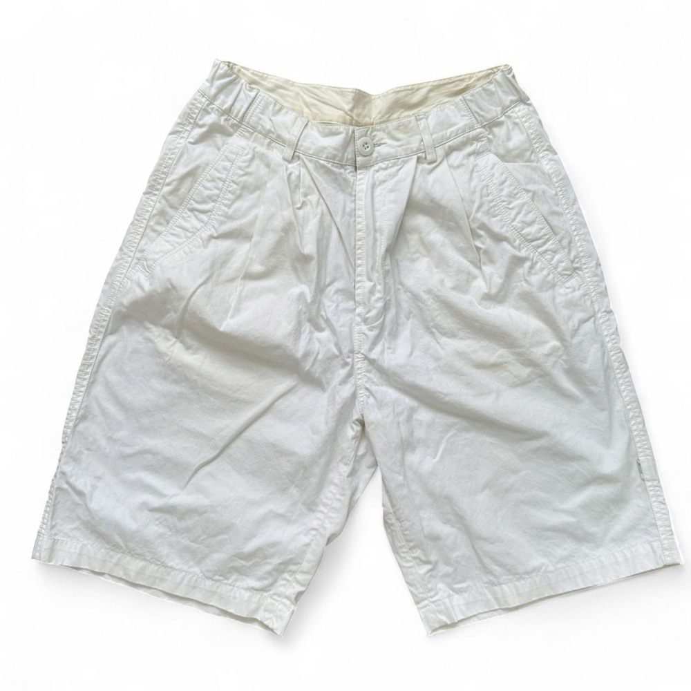 Maharishi White Cargo Shorts